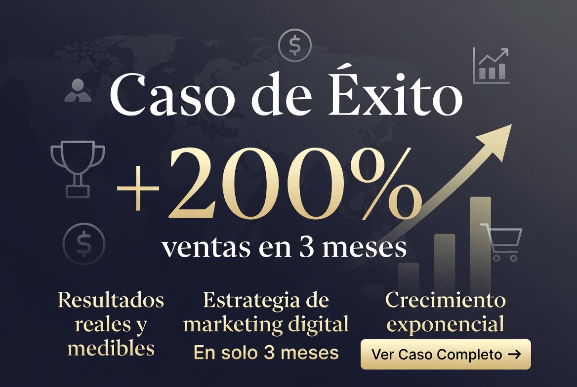 +200% ventas en 3 meses